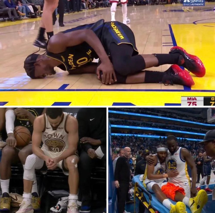 勇士阵容伤兵满营 穆迪重伤成赛季转折点