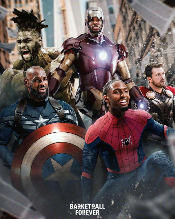 马克西将NBA球星与漫威英雄深度绑定引发热议