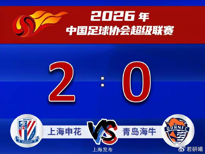 申花2-0海牛 中超资源鸿沟暴露